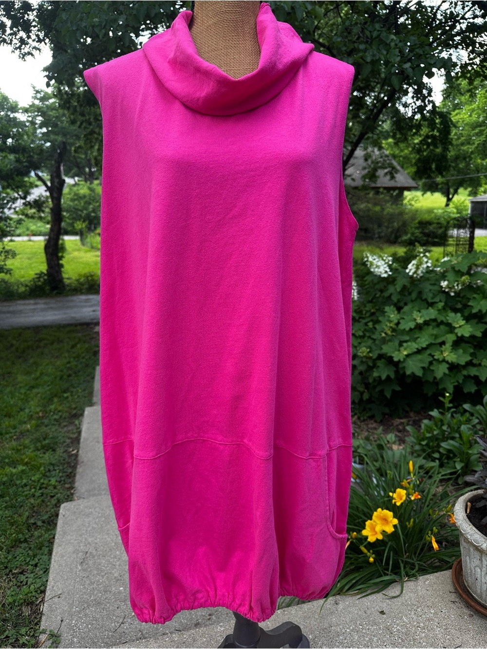 Bryn Walker Sleeveless Tunic/Dress With Pockets